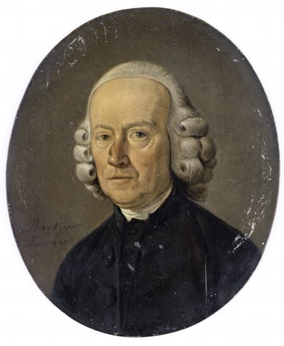 Portret mężczyzny autorstwa Adrianus de Visser
