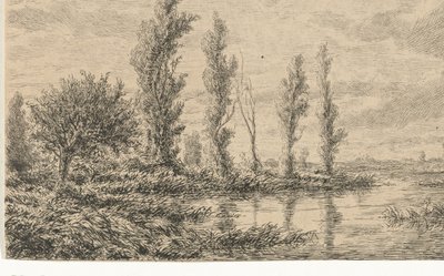 Riverscape autorstwa Adrianus van Everdingen