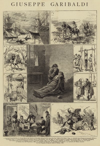 Giuseppe Garibaldi autorstwa Adrien Emmanuel Marie