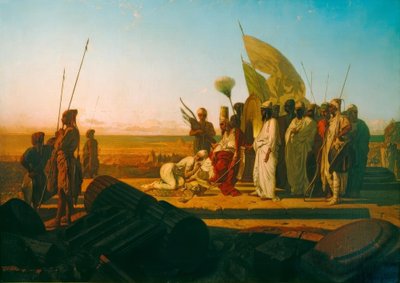 Kserkses am Hellespont autorstwa Jean Adrien Guignet