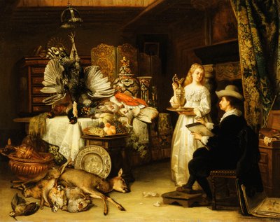 Pracownia Artysty, 1879 autorstwa Adrien Joseph Verhoven Ball