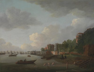 Wyimaginowany widok na Most Westminsterski autorstwa Adrien Leprieur