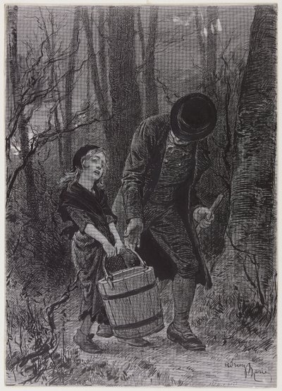 Spełnienie obietnicy złożonej zmarłej kobiecie autorstwa Adrien Marie