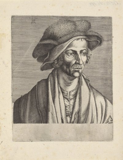 Portret Joachima Patiniera autorstwa Egidius  Sadeler (II)