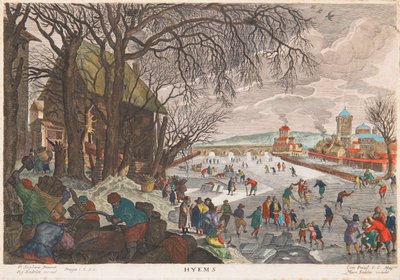 Alegoria zimy, 1620. autorstwa Aegidius Sadeler
