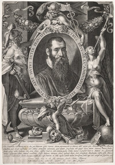Pietera Bruegla, 1606. autorstwa Aegidius Sadeler or Saedeler