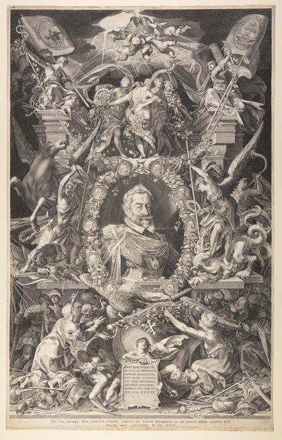 Cesarz Matthias autorstwa Aegidius Sadeler II