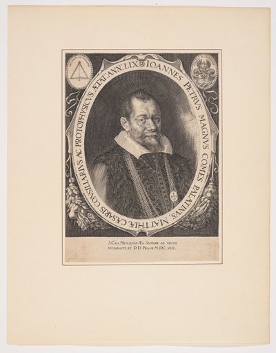 Johann Peter Magnus, lekarz autorstwa Aegidius Sadeler II