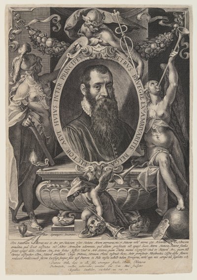 Pieter Brueghel II autorstwa Aegidius Sadeler II