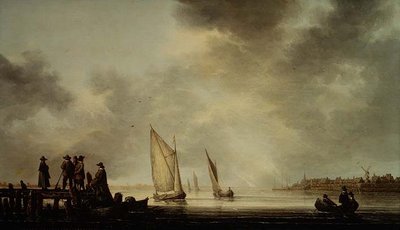 Krajobraz rzeki autorstwa Aelbert Cuyp