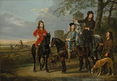 Portret konny Cornelisa 1639-1680 i Michiela Pompe van Meerdervoort..., ok. 1652-53. autorstwa Aelbert Cuyp