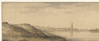 Widok na Rhenen autorstwa Aelbert Cuyp