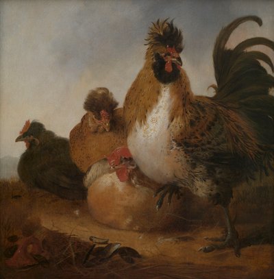 Kogut i kury autorstwa Aelbert Cuyp