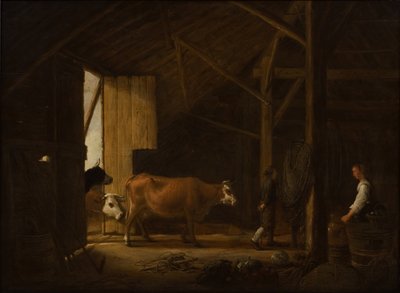 Wnętrze obory autorstwa Aelbert Cuyp