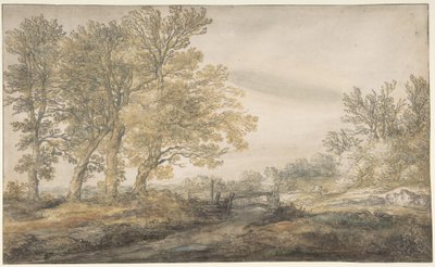 Pejzaż z drzewami autorstwa Aelbert Cuyp