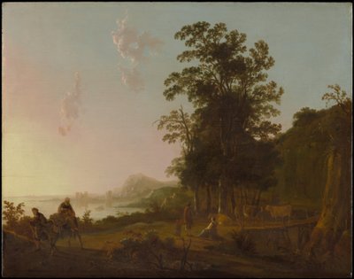 Pejzaż z ucieczką do Egiptu autorstwa Aelbert Cuyp