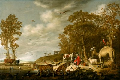 Orfeusz grający dla zwierząt autorstwa Aelbert Cuyp