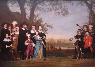 Portret rodziny Samów autorstwa Aelbert Cuyp