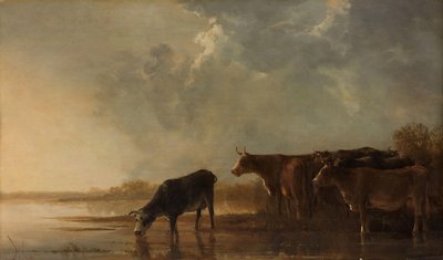 Krajobraz rzeczny z krowami autorstwa Aelbert Cuyp