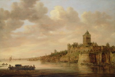 Valkhof w Nijmegen, 1650 autorstwa Aelbert Cuyp