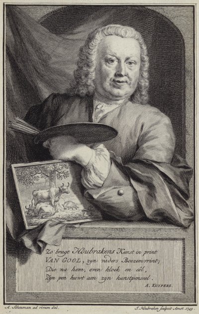 Portret Jana van Goola autorstwa Aert Schouman