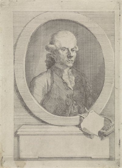 Portret Jana van Os autorstwa Aert Schouman