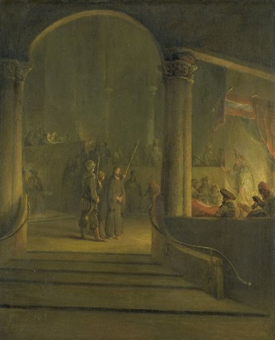 Chrystus przed Kajfaszem autorstwa Aernt de Gelder