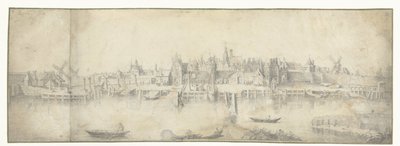 Widok Gouda autorstwa Aert van Waes