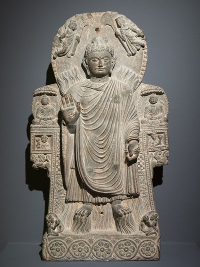 Budda z Wielkim Cudem autorstwa Afghan School