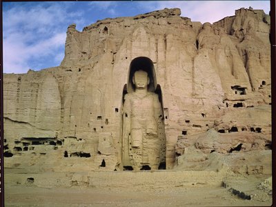 Olbrzymi stojący Budda, V-VI wiek autorstwa Afghan School