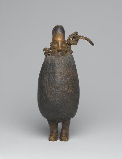 Figurka Yaka (drewno, tkanina, skorupa, włókno i materiały organiczne) autorstwa African