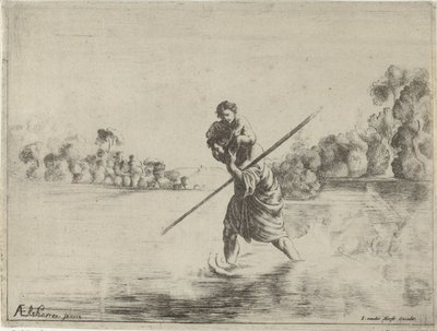 Święty Krzysztof autorstwa After Adam Elsheimer