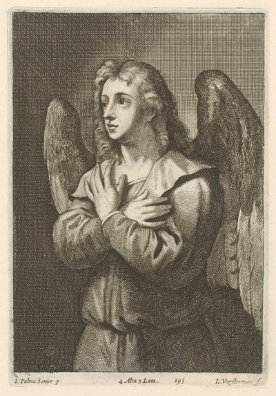 Anioł autorstwa After David Teniers the Younger