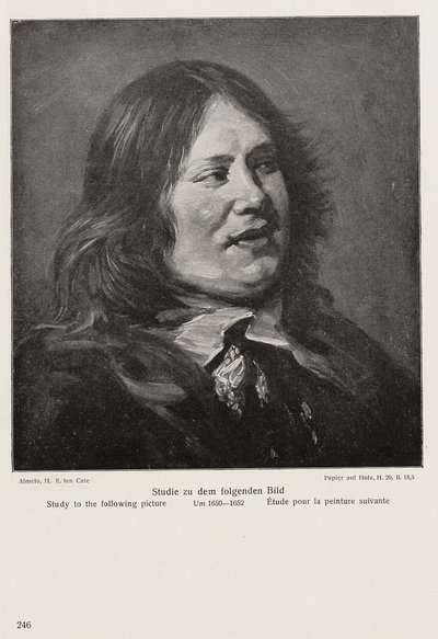 Szkic popiersia Stephanusa Gerardtsa autorstwa After Frans Hals