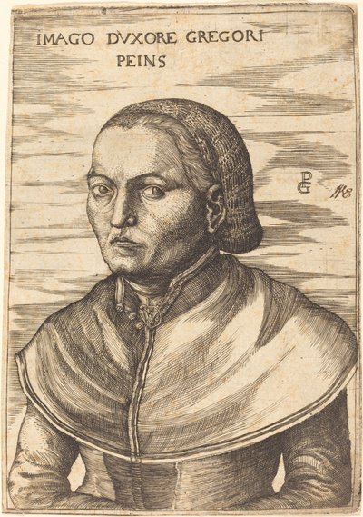 Żona Georga Pencza autorstwa After Georg Pencz