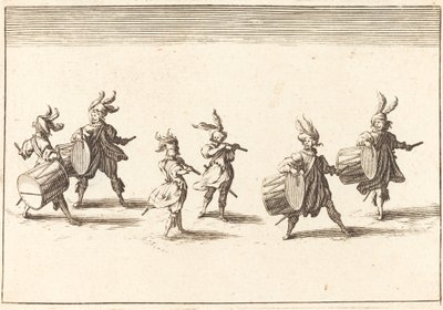 Wejście pana de Macey autorstwa After Jacques Callot