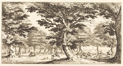Krajobraz autorstwa After Jacques Callot