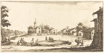 Krajobraz autorstwa After Jacques Callot