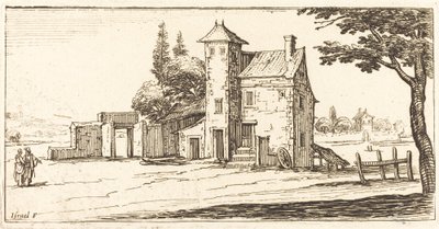 Krajobraz autorstwa After Jacques Callot
