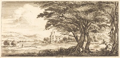 Krajobraz autorstwa After Jacques Callot