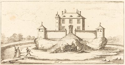 Krajobraz autorstwa After Jacques Callot