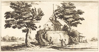 Krajobraz autorstwa After Jacques Callot