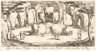 Podtytuł dla "Różne krajobrazy" autorstwa After Jacques Callot