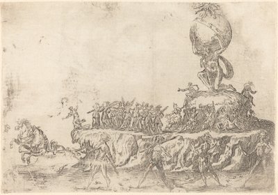 Pływak Słońca autorstwa After Jacques Callot