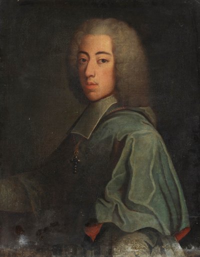 Niemcy: Portret Johanna Theodora (1703-1763), syna elektora Maxa Emanuela z Bawarii Johann Theodor z Bawarii, syn Maximiliana II Emanuela autorstwa After Joseph Vivien
