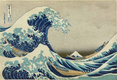Wielka fala z Kanagawy autorstwa After Katsushika Hokusai