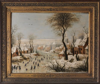 Pejzaż zimowy z pułapką na ptaki autorstwa After Pieter Brueghel the Elder