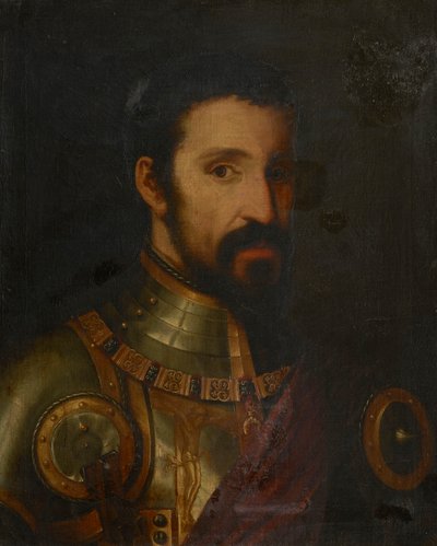 Don Fernando Alvarez de Toledo, książę Alby (1507-1582) autorstwa after Titian