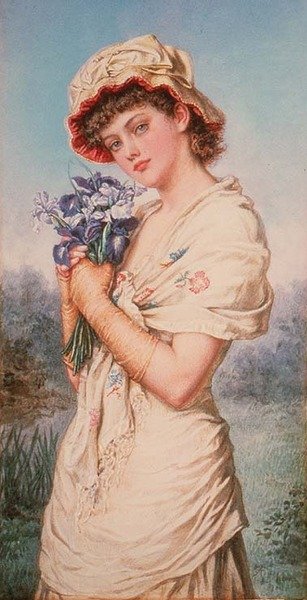Irysy autorstwa Agnes Nicholl
