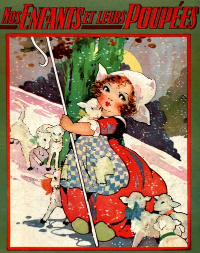 Mała pasterka, ok. 1920 r. (ilustracja) autorstwa Agnes Richardson
